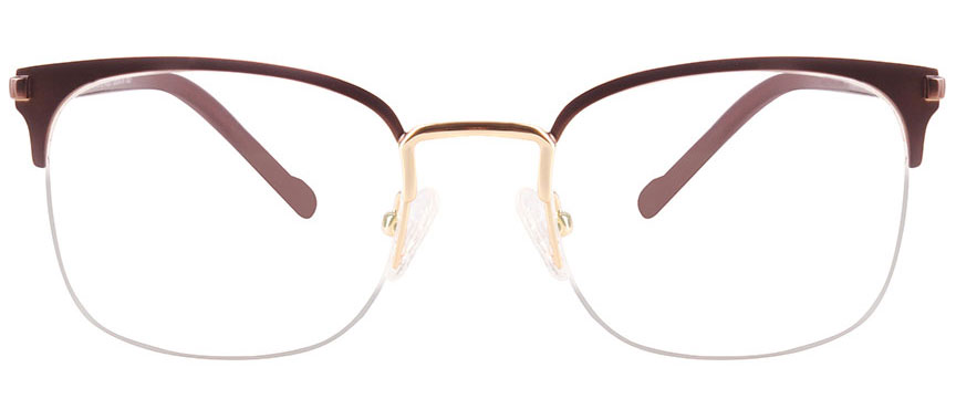 Clubmaster eyeglasses