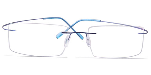 titanium rimless glasses online